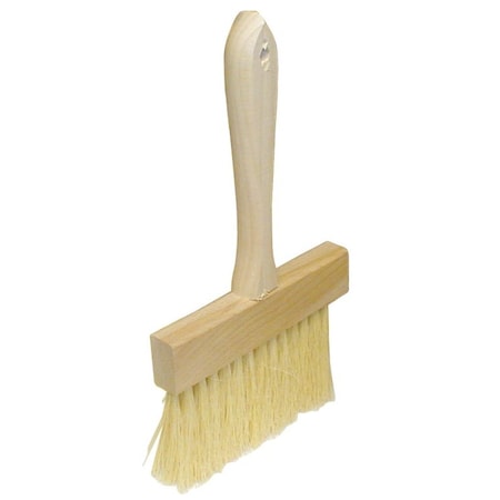 The Brush Man Masonry Brush, 6 in Block, 2 Rows White Tampico Fill, 12PK M587